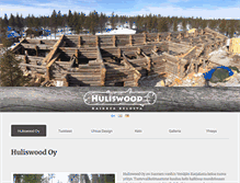 Tablet Screenshot of huliswood.fi